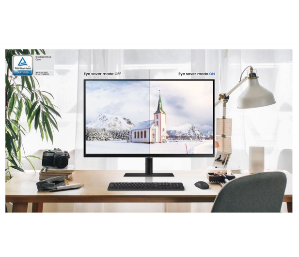 Samsung 27'' LS27A600UUUXEN Czarny - 1374535 - zdjęcie 17